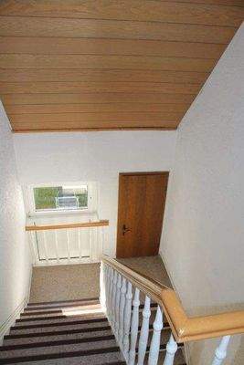 Treppenhaus mit Abstellkammer