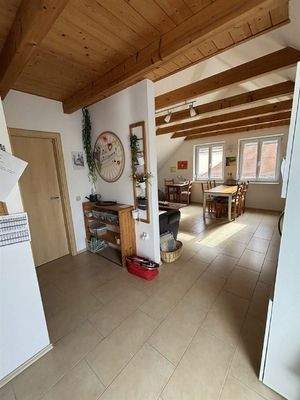 luftiger Eingangsbereich