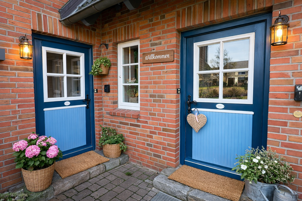 Einladende Hauseingänge