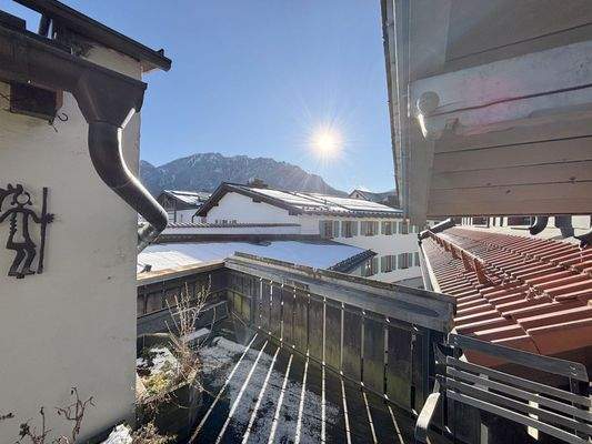 Blick von der Dachterrasse