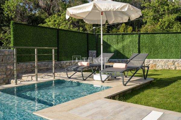 Detached Villa with Uninterrupted Sea View in Fethiye Faralya