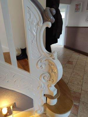 EG-Detail Treppengeländer