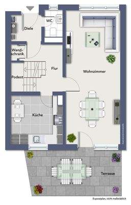 Grundriss Erdgeschoss