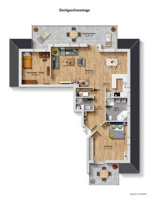 Möblierungsvorschlag