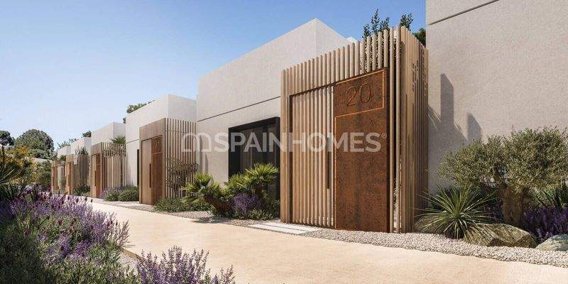 Golf View Townhouses within Natural Setting in Mijas