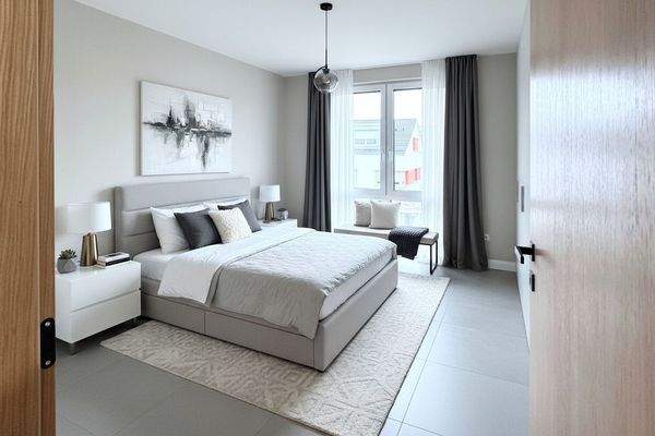 Schlafzimmer Visualisierung