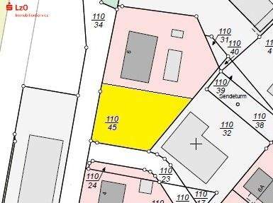 Grundstück (nicht maßstabsgerecht)