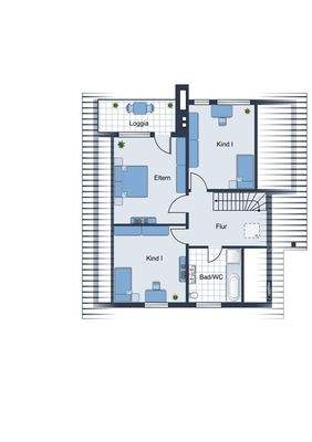 Grundriss Dachgeschoss