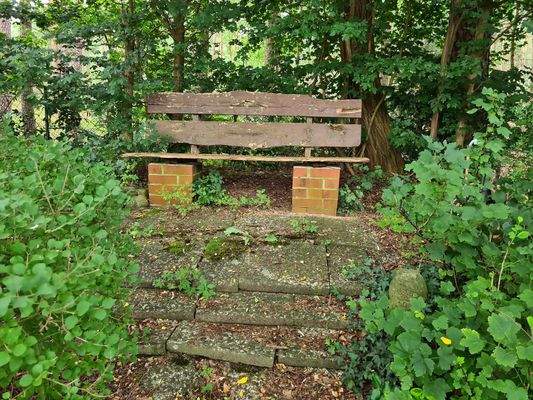 Ruhe und Entspannung unter Bäumen