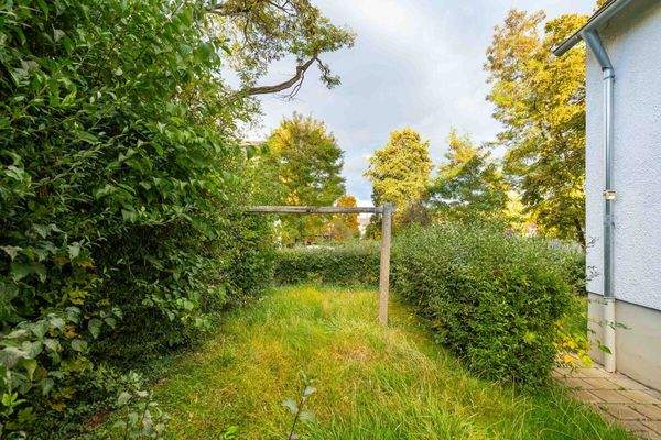 Blick Richtung Straße