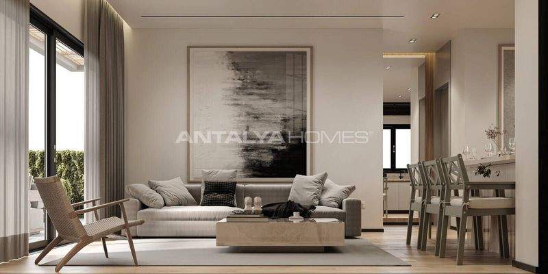 Elegant Houses in a Seaside Project in Bodrum Torba