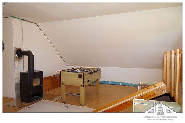 Kaminofen Dachbereich