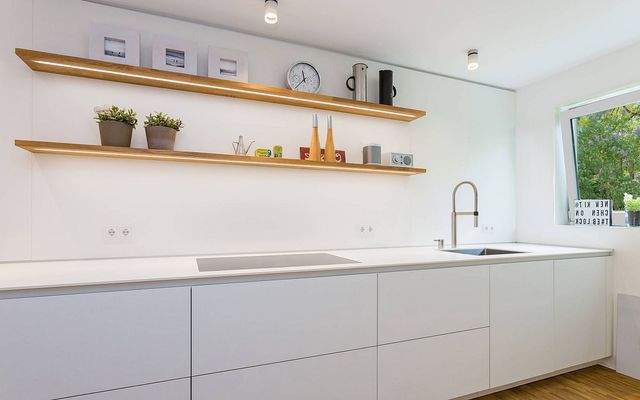 Familien-Mittelpunkt: Moderne Küche