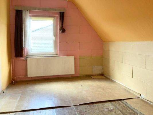 Zimmer im Dachgeschoss