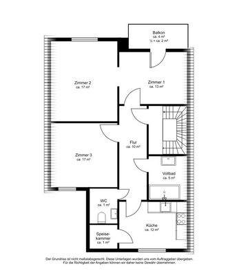 Grundriss Dachgeschoss