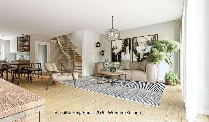 Visualisierung Haus2 "Wohnen"