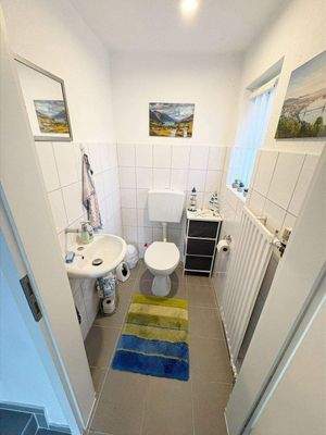 Gäste-WC im Erdgeschoss