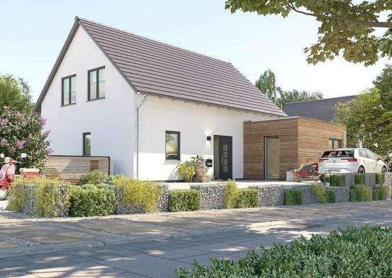 SoWu Anbau vorm Haus