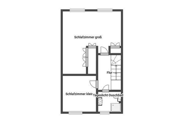 Grundriss Obergeschoss