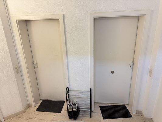 Eingangsbereich der Wohnungen