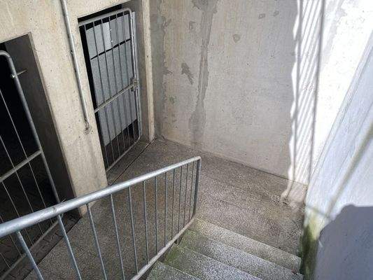 Zugang zur Tiefgarage