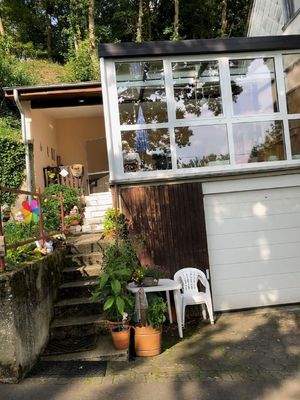 Wintergarten über der Garage