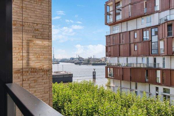 Die Elbe immer im Blick