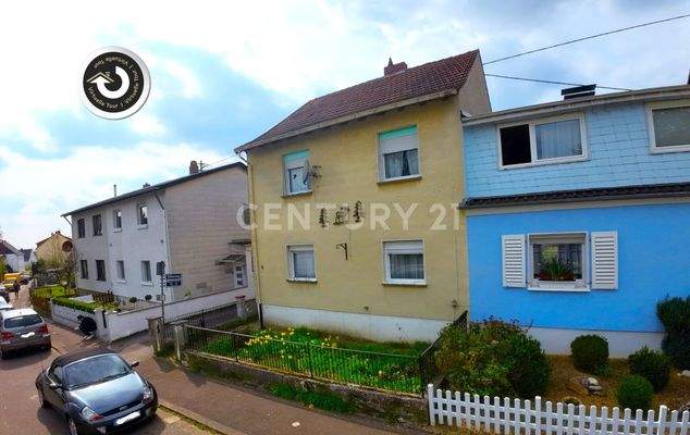 Frontansicht des Hauses