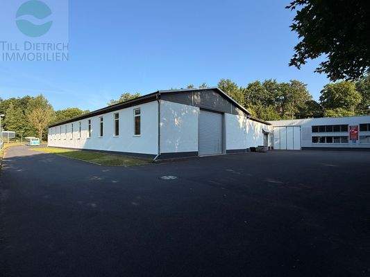 Ansicht Rückseite Halle 3