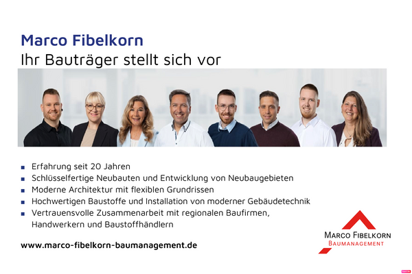 Ihr Bauträger Marco Fibelkorn