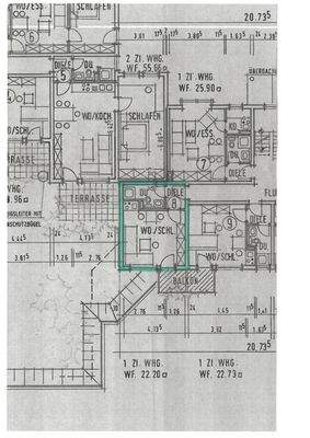 Grundriss 1. OG, Whg. 8