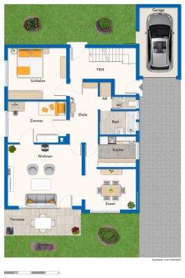 Grundriss Erdgeschoss