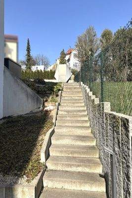 Zugang zum eigenen Gartenanteil