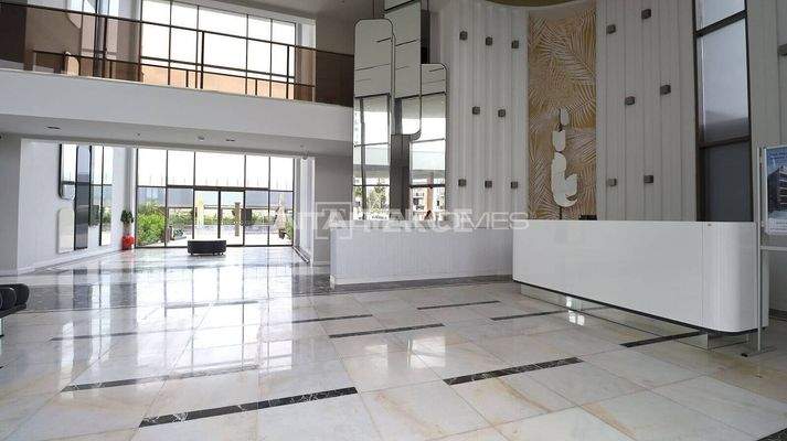 Apartments with Large Gardens and Terraces in Antalya Aksu