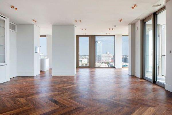 91 m² Wohn- und Essbereich