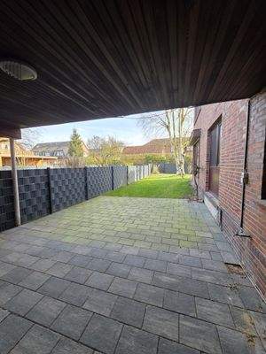 Überdachte Terrasse