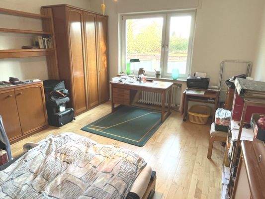 Das Schlafzimmer im Erdgeschoss