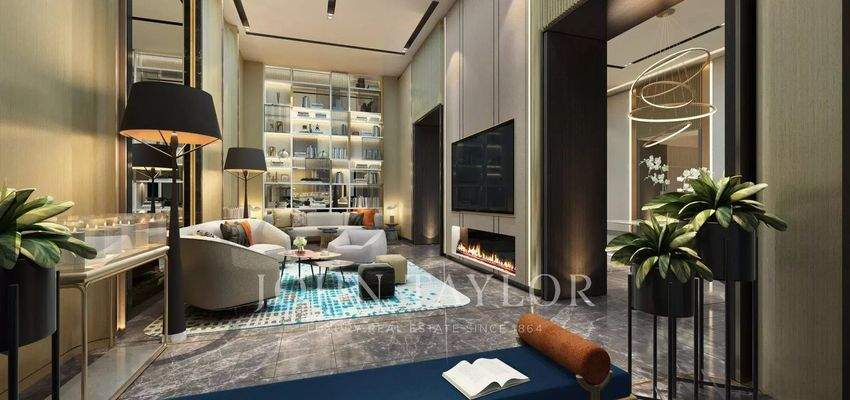 Living-room Tile Fireplace