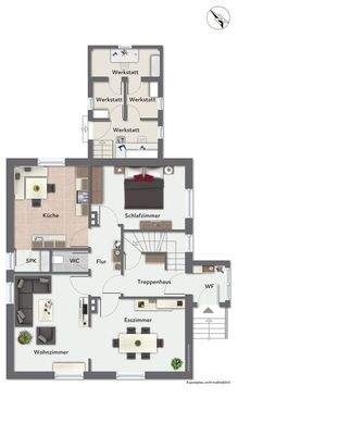 Grundriss Erdgeschoss