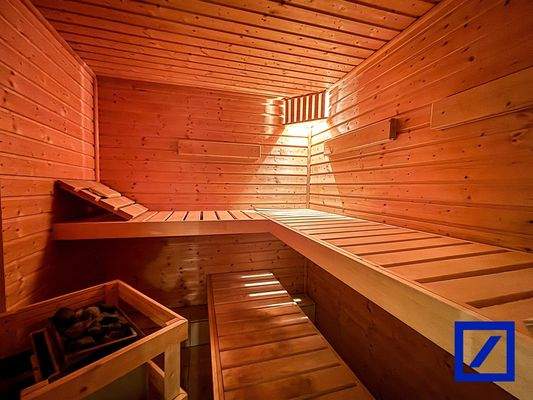 Sauna im Keller