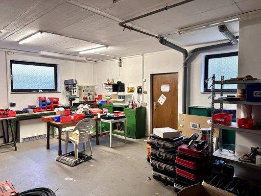 Lagerräume im Kellergeschoss