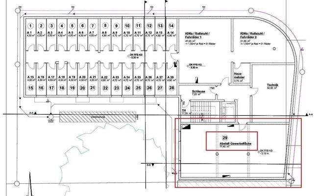 Gewerbe Abstellraum_UG_ Parkblick
