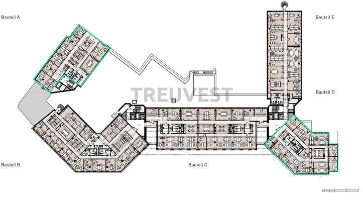 1.OG_BT A 436 qm und BT D rund 465 qm