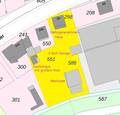 Grundstücksplan