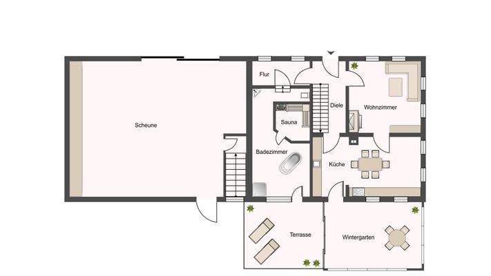 Grundriss Erdgeschoss