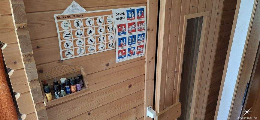 Eigene Sauna im EG.