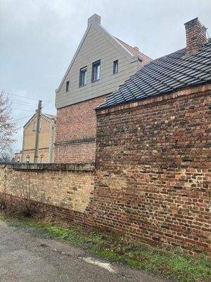 Giebelseite vorn Werkstatt