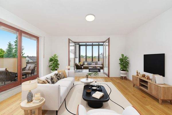 Wohnzimmer - virtuelle Renovierung