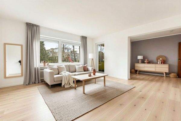 Wohnzimmer - (KI generiert)