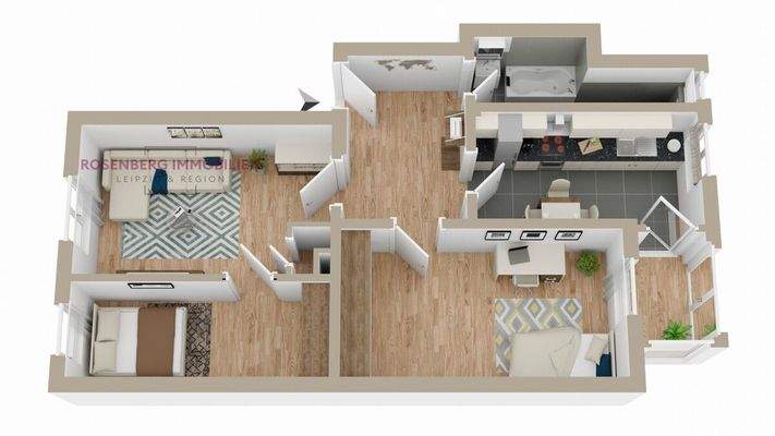 Immobilie in Leipzig/Schönefeld zu verkaufen_Grundriss